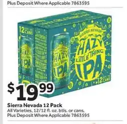Stop&Shop Sierra Nevada 12 Pack offer