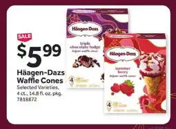 Stop&Shop Häagen-Dazs Waffle Cones offer