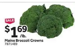 Stop&Shop Maine Broccoli Crowns offer