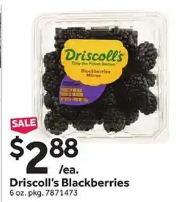 Stop&Shop Driscoll's Blackberries offer