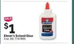 Stop&Shop Elmer's School Glue offer