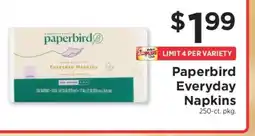 ShopRite Paperbird Everyday Napkins offer