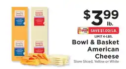 ShopRite Bowl & Basket American Cheese offer