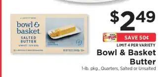ShopRite Bowl & Basket Butter offer