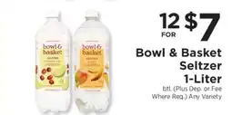 ShopRite Bowl & Basket Seltzer offer