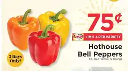 ShopRite HotHouse Bell Peppers offer