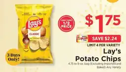 ShopRite Lay's Potato Chips offer