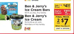 ShopRite Ben & Jerry's Ice Cream offer