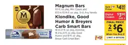 ShopRite Magnum Bars offer