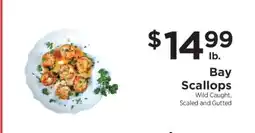 ShopRite Bay Scallops offer