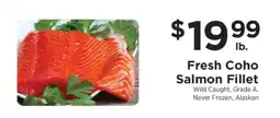 ShopRite Fresh Coho Salmon Fillet offer