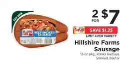 ShopRite Hillshire Farms Sausage offer