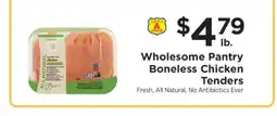 ShopRite Wholesome Pantry Boneless Chicken Tenders offer
