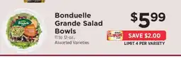 ShopRite Bonduelle Grande Salad Bowls offer