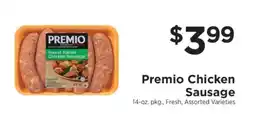 ShopRite PREMIO Chicken Sausage offer