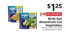 ShopRite Birds Eye Steamfresh Cut Vegetables offer
