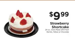 ShopRite Strawberry Shortcake offer