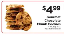 ShopRite Gourmet Chocolate Chunk Cookies offer