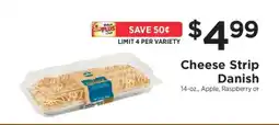 ShopRite Cheese Strip Danish offer