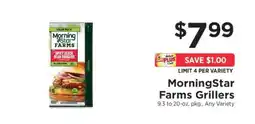 ShopRite MorningStar Farms Grillers offer