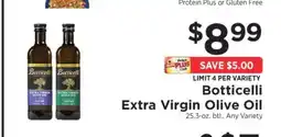 ShopRite Botticelli Extra Virgin Olive Oil offer