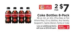 ShopRite Coke Bottles 8-Pack offer