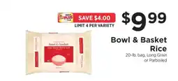 ShopRite Bowl & Basket Rice offer