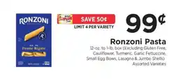 ShopRite Ronzoni Pasta offer