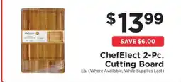 ShopRite ChefElect 2-Pc. Cutting Board offer