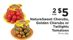 ShopRite NatureSweet Cherubs, Golden Cherubs or Twilights Tomatoes offer