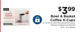 ShopRite Bowl & Basket Coffee K-Cups offer