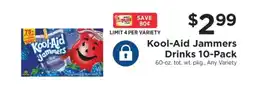ShopRite Kool-Aid Jammers Drinks 10-Pack offer