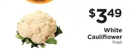 ShopRite White Cauliflower offer