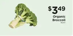 ShopRite Organic Broccoli offer