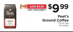 ShopRite Peet’s Ground Coffee offer