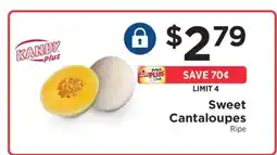 ShopRite Sweet Cantaloupes offer