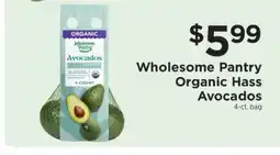 ShopRite Wholesome Pantry Organic Hass Avocados offer