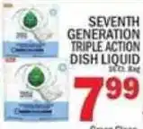 C Town Seventh Generation Triple Action Dish Liquid offer