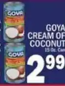 C Town Goya Cream of Coconut offer