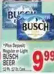 C Town Busch Beer offer