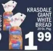 C Town Krasdale Giant White Bread offer