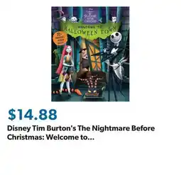 Sam's Club Disney Tim Burton's The Nightmare Before Christmas: Welcome to Halloween Town!, Hardcover offer