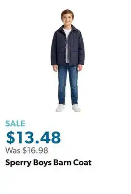 Sam's Club Sperry Boys Barn Coat offer