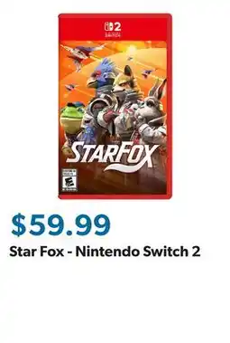 Sam's Club Star Fox - Nintendo Switch 2 offer