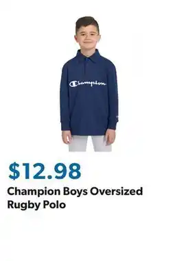 Sam's Club Champion Boys Oversized Rugby Polo offer