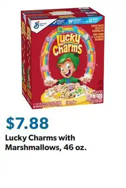 Sam's Club Lucky Charms with Marshmallows, 46 oz offer