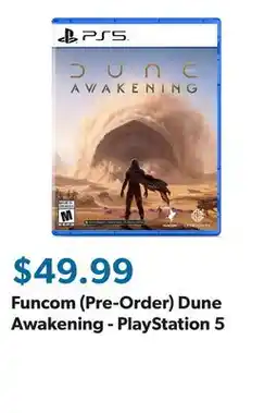 Sam's Club Funcom (Pre-Order) Dune Awakening - PlayStation 5 offer