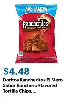 Sam's Club Doritos Rancheritos El Mero Sabor Ranchero Flavored Tortilla Chips, 18.37 oz offer