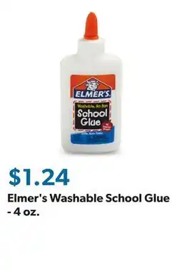 Sam's Club Elmer's Washable School Glue - 4 oz offer