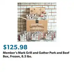Sam's Club Member's Mark Grill and Gather Pork and Beef Box, Frozen, 8.5 lbs offer